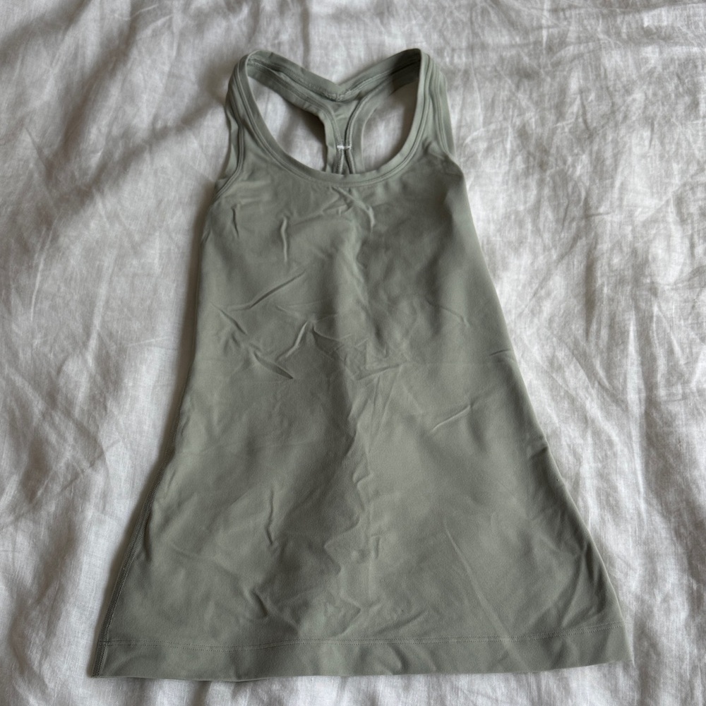 Lululemon Athletica Light Green Nulu Tank Top